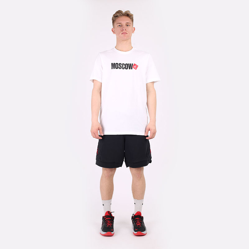 мужская белая футболка Jordan Moscow Short-Sleeve T-Shirt DD8038-100 - цена, описание, фото 5